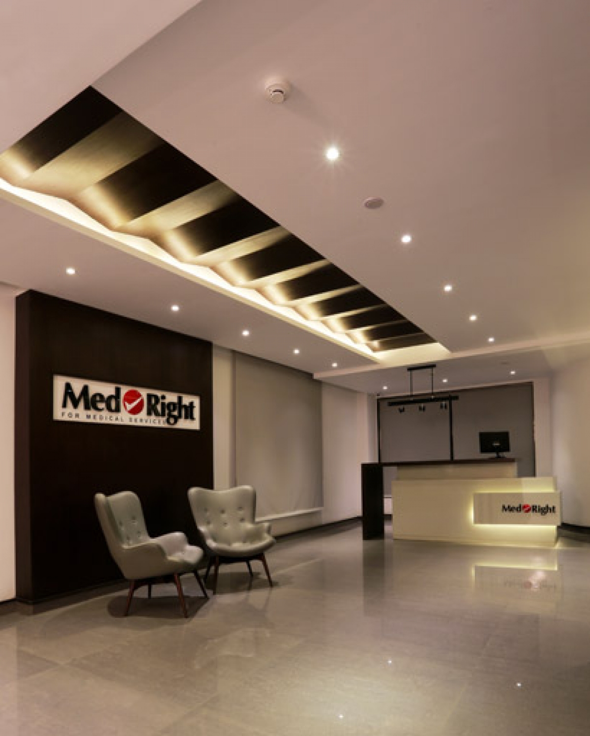 MedRight Reception | Hazem Hassan Designs